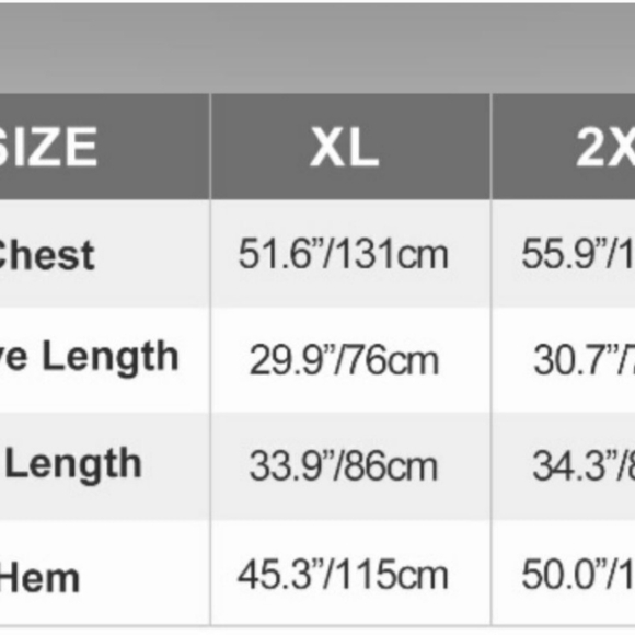 NWOT OROLAY BLACK THICKENED DOWN JKT. SIZE XXL - Picture 8 of 9